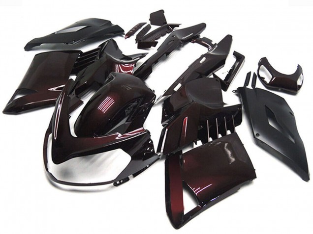 2007-2009 Kawasaki GTR1400/ZG1400 Motorcycle Fairings - Maroon Red Black Canada for Sale