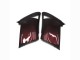2007-2009 Kawasaki GTR1400/ZG1400 Motorcycle Fairings - Maroon Red Black Canada for Sale