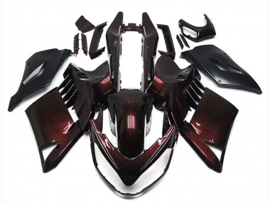 2007-2009 Kawasaki GTR1400/ZG1400 Motorcycle Fairings - Maroon Red Black Canada for Sale