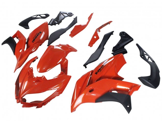 2015-2021 Kawasaki Versys 650 Motorcycle Fairings - Red Matte Black Canada for Sale