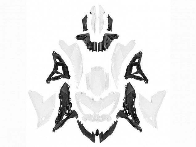 2022-2025 Kawasaki Versys 650 Motorcycle Fairings - White Canada for Sale