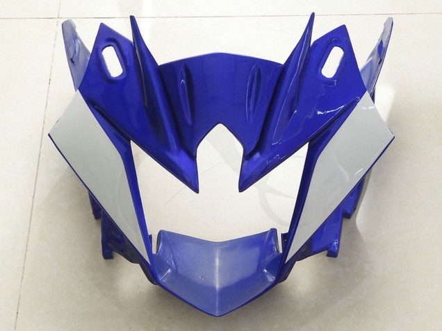 2009-2015 Yamaha FZ6R Motorcycle Fairing - Blue White Canada for Sale