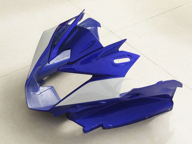 2009-2015 Yamaha FZ6R Motorcycle Fairing - Blue White Canada for Sale