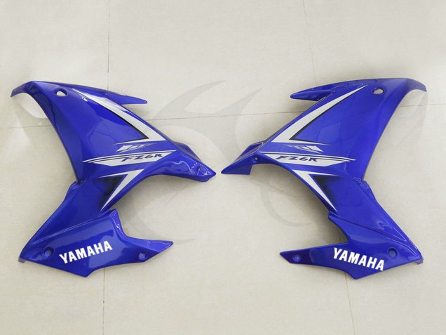 2009-2015 Yamaha FZ6R Motorcycle Fairing - Blue White Canada for Sale