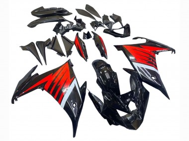 2009-2015 Yamaha FZ6R Motorcycle Fairing - Black Red White Canada for Sale