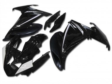 2009-2015 Yamaha FZ6R Motorcycle Fairings - Glossy Black White Canada for Sale