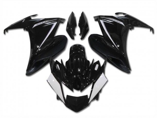 2009-2015 Yamaha FZ6R Motorcycle Fairings - Glossy Black White Canada for Sale