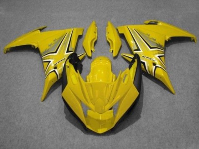 2009-2015 Yamaha FZ6R Motorcycle Fairings - Yellow Black Canada for Sale