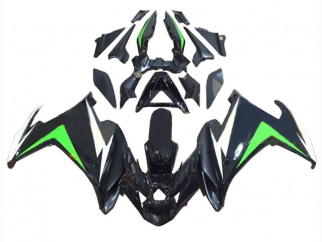 2009-2015 Yamaha FZ6R Motorcycle Fairings - Black White Green Canada for Sale