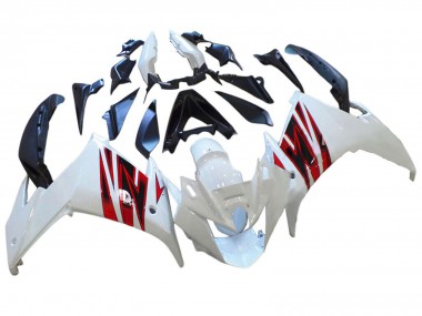2009-2015 Yamaha FZ6R Motorcycle Fairings - White Red Canada for Sale