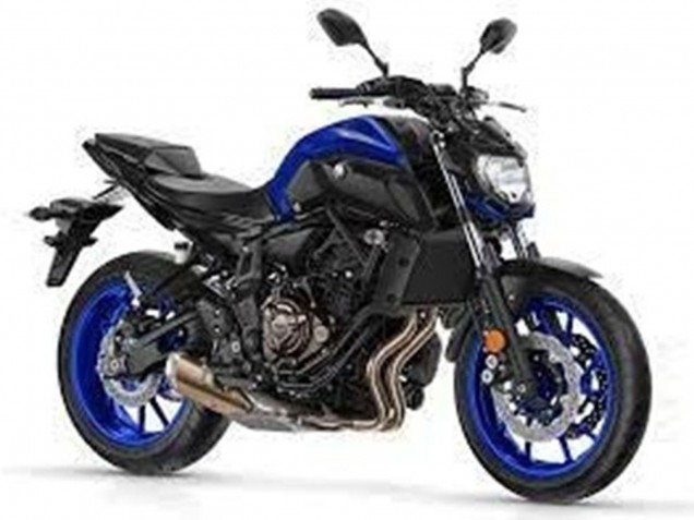 2012-2017 Yamaha MT07/FZ07 Motorcycle Fairings - Blue Black Canada for Sale