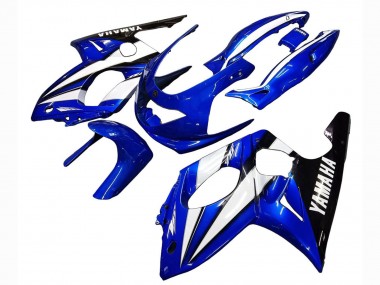 1996-2007 Yamaha YZF600R Thundercat Motorcycle Fairings - Blue White Black Canada for Sale