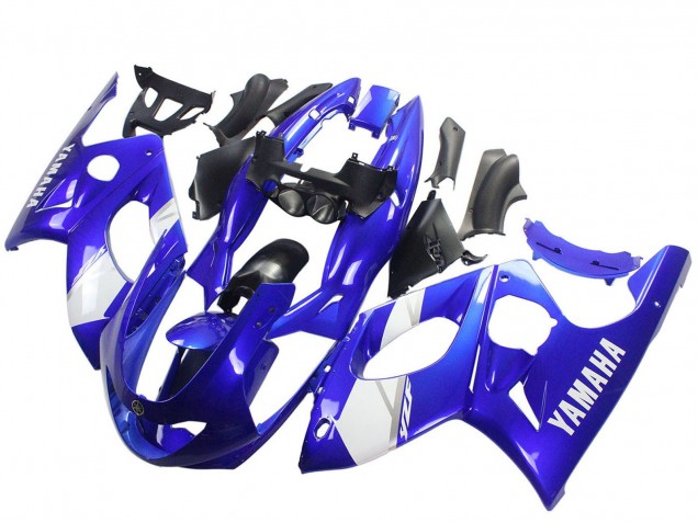 1996-2007 Yamaha YZF600R Thundercat Motorcycle Fairing - Blue White Silver Canada for Sale