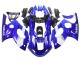 1996-2007 Yamaha YZF600R Thundercat Motorcycle Fairing - Blue White Silver Canada for Sale