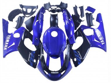 1996-2007 Yamaha YZF600R Thundercat Motorcycle Fairings - Blue Glossy Black Canada for Sale