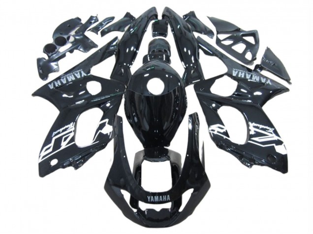 1996-2007 Yamaha YZF600R Thundercat Motorcycle Fairings - Glossy Black White Canada for Sale