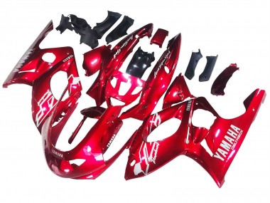 1996-2007 Yamaha YZF600R Thundercat Motorcycle Fairings - Red White Thunderace Canada for Sale