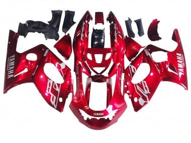 1996-2007 Yamaha YZF600R Thundercat Motorcycle Fairings - Red White Thunderace Canada for Sale