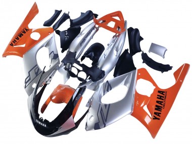 1996-2007 Yamaha YZF600R Thundercat Motorcycle Fairings - Orange Grey Glossy Black Canada for Sale