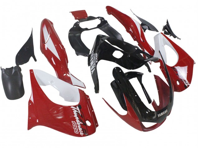 1997-2007 Yamaha YZF 1000R Thunderace Motorcycle Fairing Kits - Red Black White Thunderace Canada for Sale