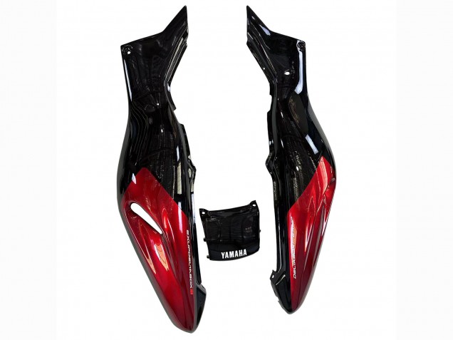 1997-2007 Yamaha YZF 1000R Thunderace Motorcycle Fairings - Black with Dark Red Flame Canada for Sale