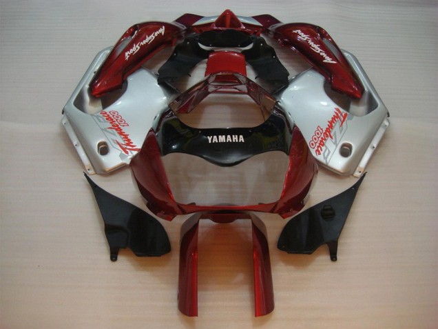 1997-2007 Yamaha YZF 1000R Thunderace Motorcycle Fairing - Red Silver Thunderace Canada for Sale