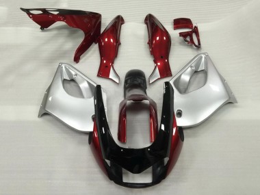 1997-2007 Yamaha YZF 1000R Thunderace Motorcycle Fairings - Burgundy Silver Canada for Sale
