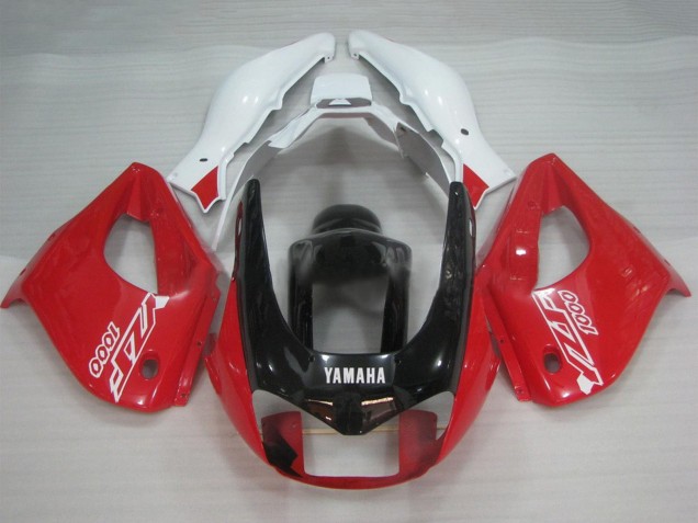 1997-2007 Yamaha YZF 1000R Thunderace Motorcycle Fairings - White Red Canada for Sale