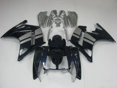 2001-2006 Yamaha FJR1300 Motorcycle Fairings - Glossy Black Silver Canada for Sale