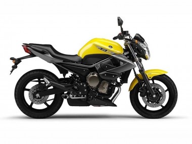 2009-2012 Yamaha XJ6 Motorcycle Fairings - Black Yellow Canada for Sale