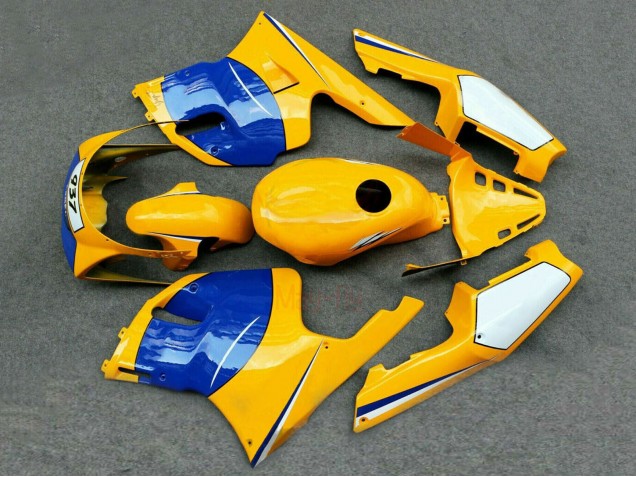 1991-1994 Yamaha TZR250 3XV Motorcycle Fairings - Yellow Blue White Canada for Sale