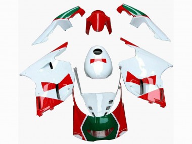 1991-1994 Yamaha TZR250 3XV Motorcycle Fairings - White Red Green Canada for Sale