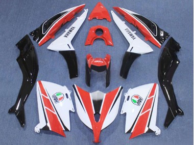 2012-2014 Yamaha TMAX530 Motorcycle Fairing - Red White Black Canada for Sale