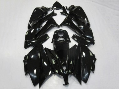 2012-2014 Yamaha TMAX530 Motorcycle Fairings - Glossy Black Canada for Sale