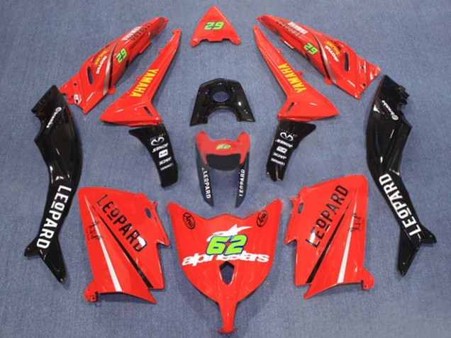 2012-2014 Yamaha TMAX530 Motorcycle Fairings - Red Black 62 Canada for Sale