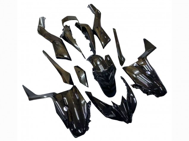 2017-2021 Yamaha XMAX300 Motorcycle Fairings - Glossy Black Canada for Sale