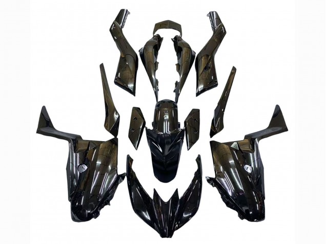 2017-2021 Yamaha XMAX300 Motorcycle Fairings - Glossy Black Canada for Sale