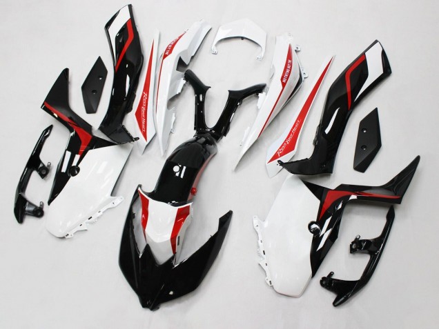 2017-2021 Yamaha XMAX300 Motorcycle Fairings - White Red Glossy Black Canada for Sale