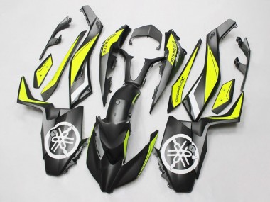 2017-2021 Yamaha XMAX300 Motorcycle Fairings - Black Yellow White Canada for Sale