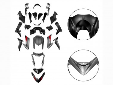 2015-2020 Suzuki GSX-S 1000 Motorcycle Fairings - Black Grey Canada for Sale