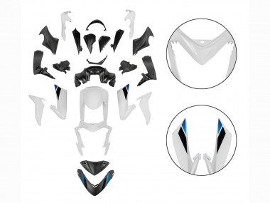 2015-2020 Suzuki GSX-S 1000 Motorcycle Fairings - Black White Canada for Sale