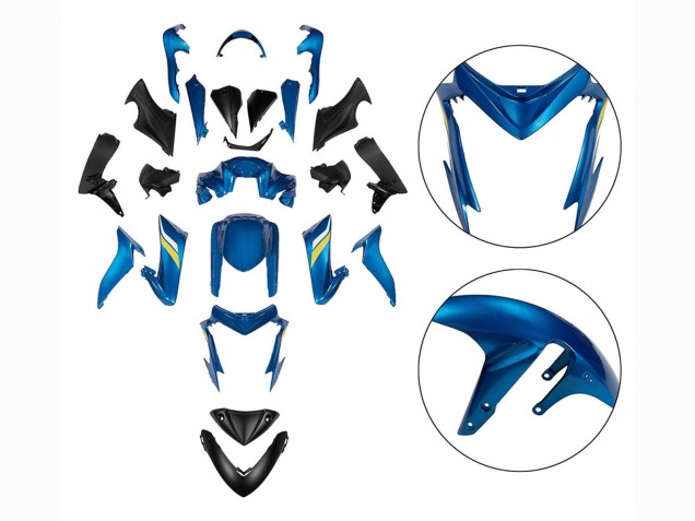 2015-2020 Suzuki GSX-S 1000 Motorcycle Fairings - Black Blue Yellow Canada for Sale