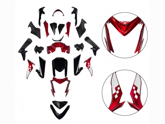 2015-2020 Suzuki GSX-S 1000 Motorcycle Fairings - Red Black Canada for Sale