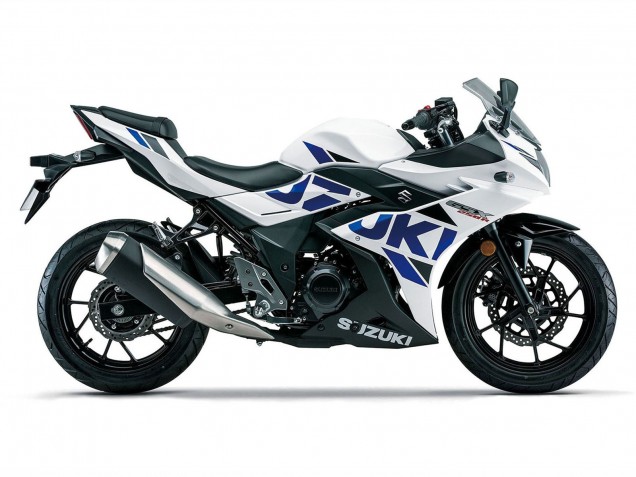 2017-2020 Suzuki GSX250R Motorcycle Fairings - White Blue Black Canada for Sale