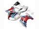 2003-2013 Suzuki SV650 Motorcycle Fairings - White Red Blue Martini Canada for Sale