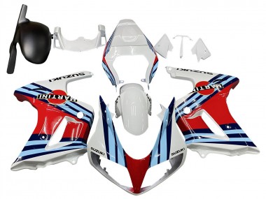 2003-2013 Suzuki SV650 Motorcycle Fairings - White Red Blue Martini Canada for Sale