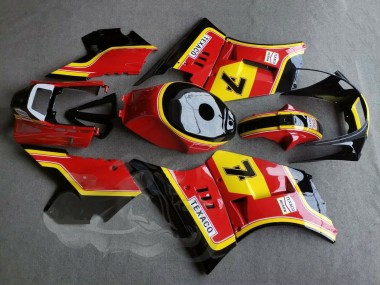 1984-1987 Suzuki RG400 RG500 RG400/500 Motorcycle Fairings - Red Yellow Black 7 Canada for Sale