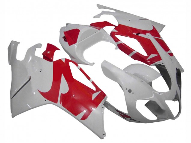 2003-2006 Aprilia RSV1000 Motorcycle Fairings - White Red Canada for Sale