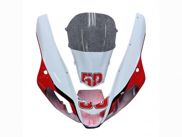 2003-2006 Aprilia RSV1000 Motorcycle Fairings - White Red Black Yellow 58 Canada for Sale