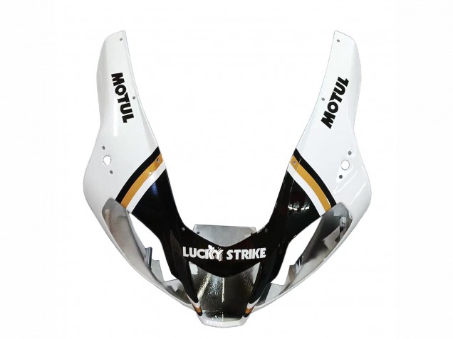 2003-2006 Aprilia RSV1000 Motorcycle Fairings - White Black Lucky Strike Motul Michelin Canada for Sale